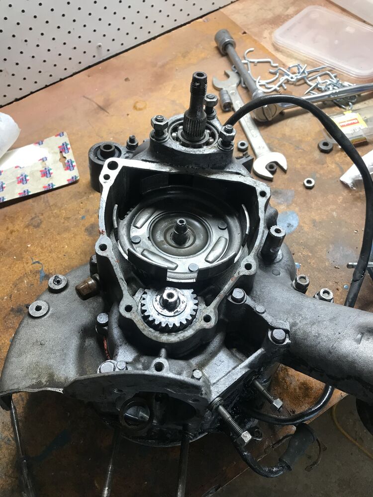 How it was when I pulled it apart