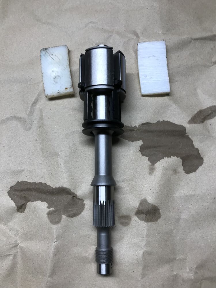 Drive shaft and my tool I used to get the ball bearings and springs in