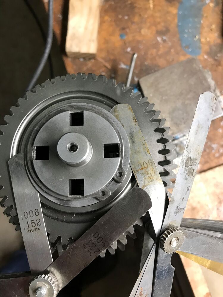 Got the right spacing on the gear cluster eventually