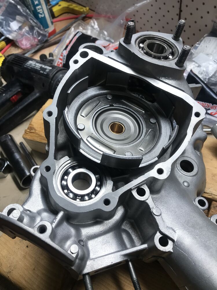 Primary drive is in much cleaner than before