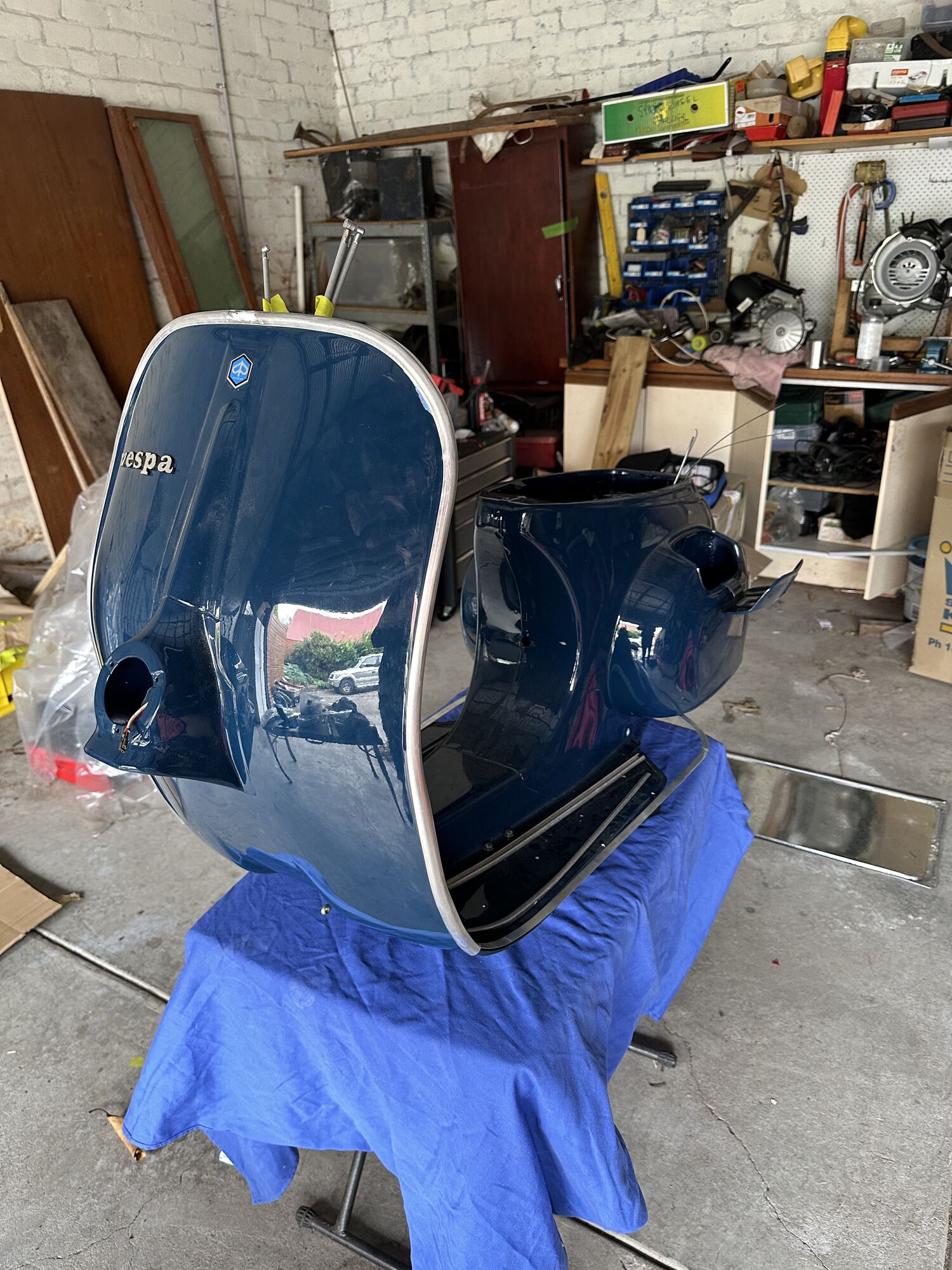 Legshield trim looks better