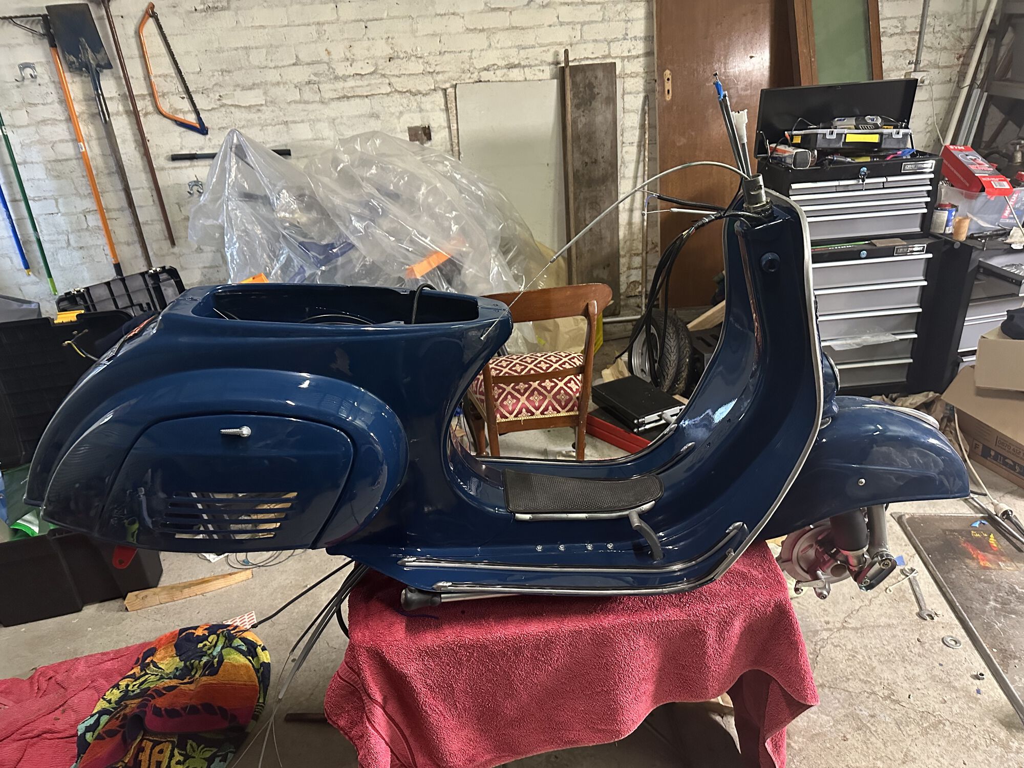 Front end back on again