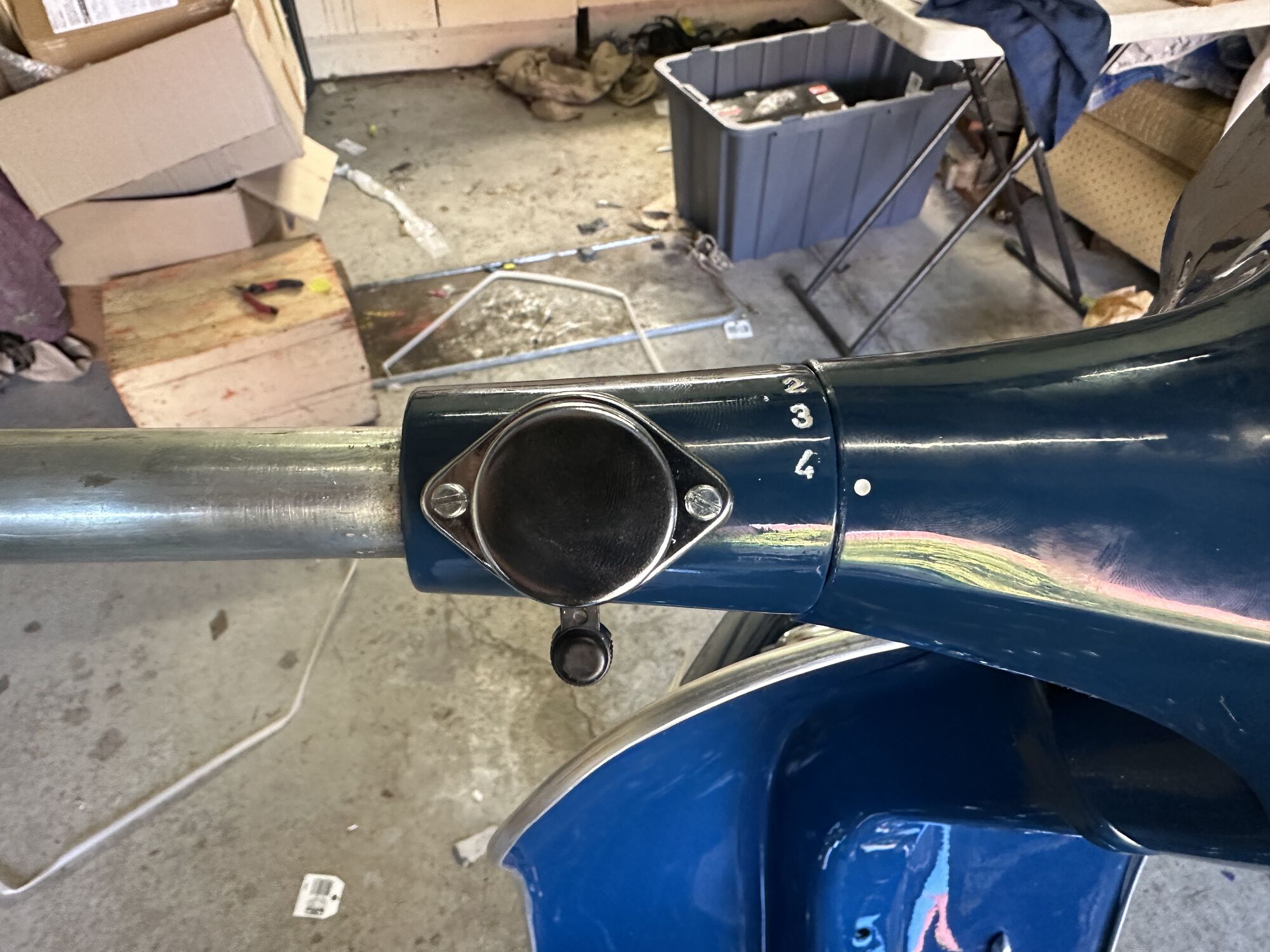 My fitting, I had my dads old drill press that made it easy.