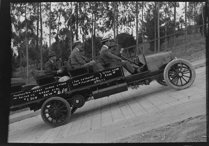1916 Chevy. Put to the test on Baxter