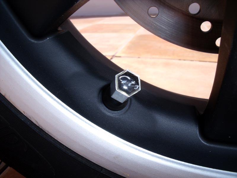 Metal GTS Tyre Valve Cap