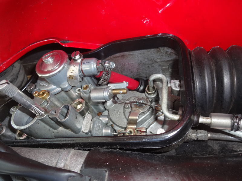 New Helix racing fuel line installed.