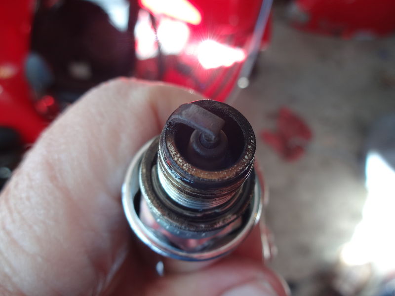 Plug after 20 miles with the 106 main jet.