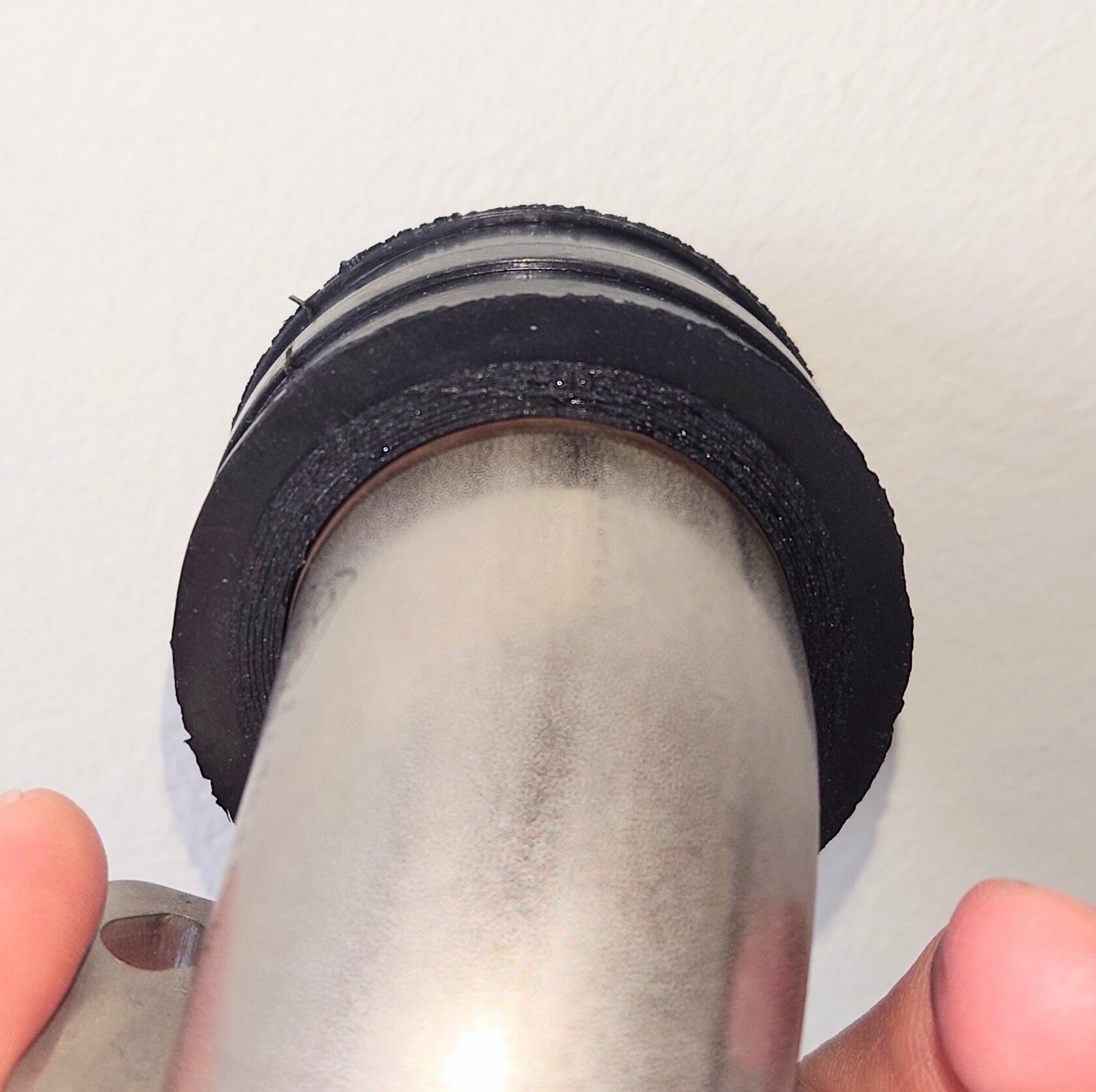 Only visible from the back