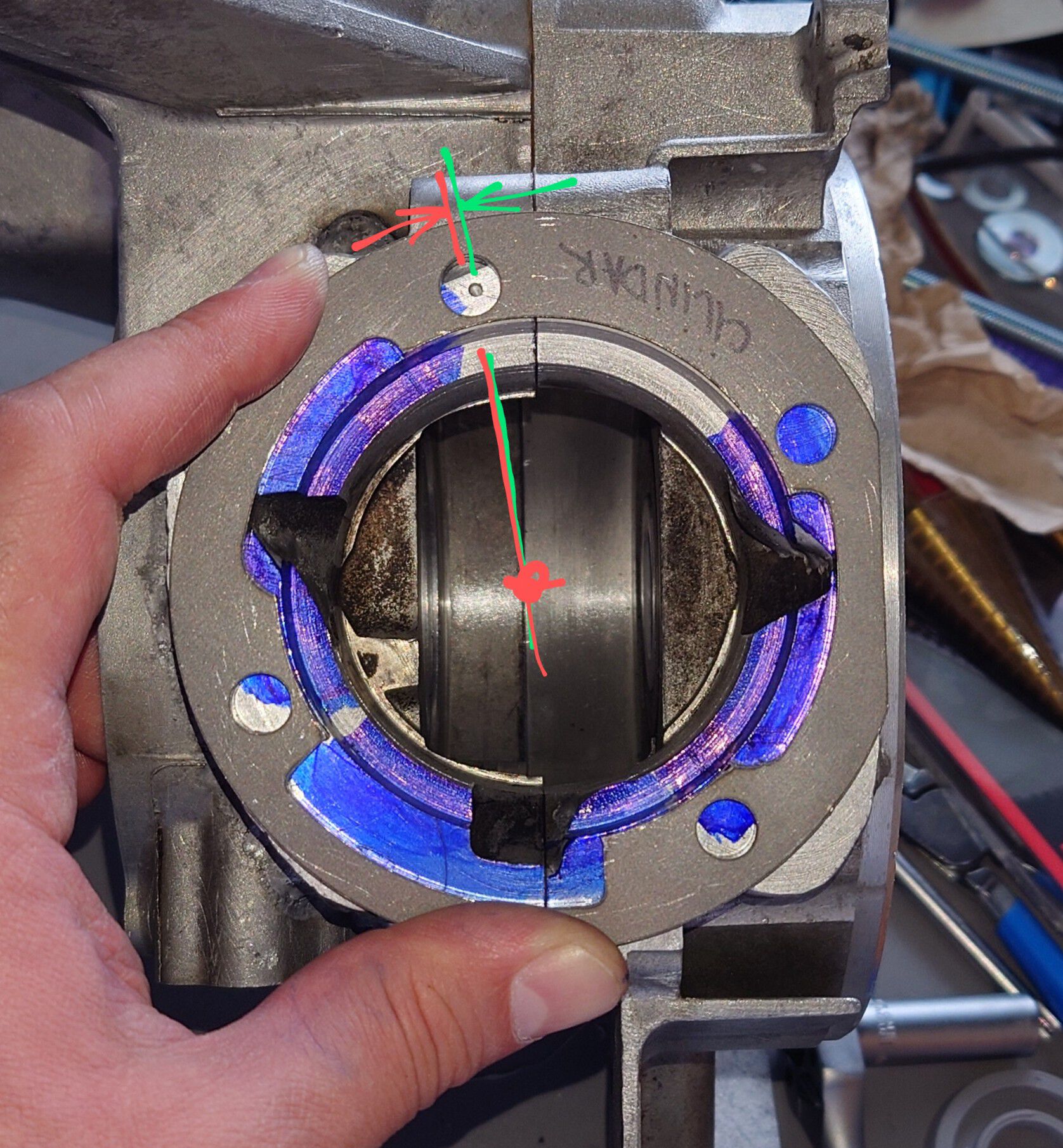 I think after fourth attempt, I found a middle ground. It's just slightly off the VMC templated location, but less than what SIP Road 3 exhaust induced.