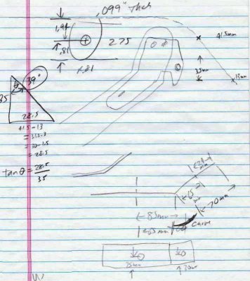 The sketch that started it all. Somebody call Dan Brown!