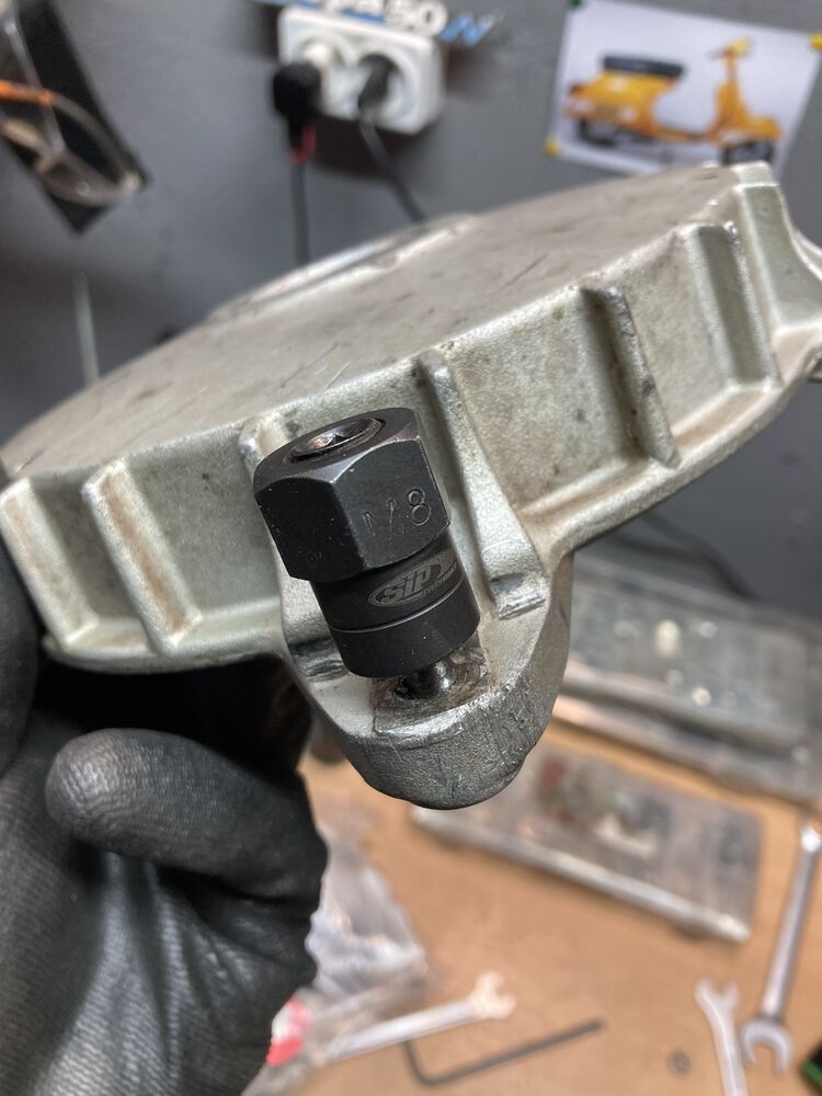 Two nuts also works great instead this SIP puller.