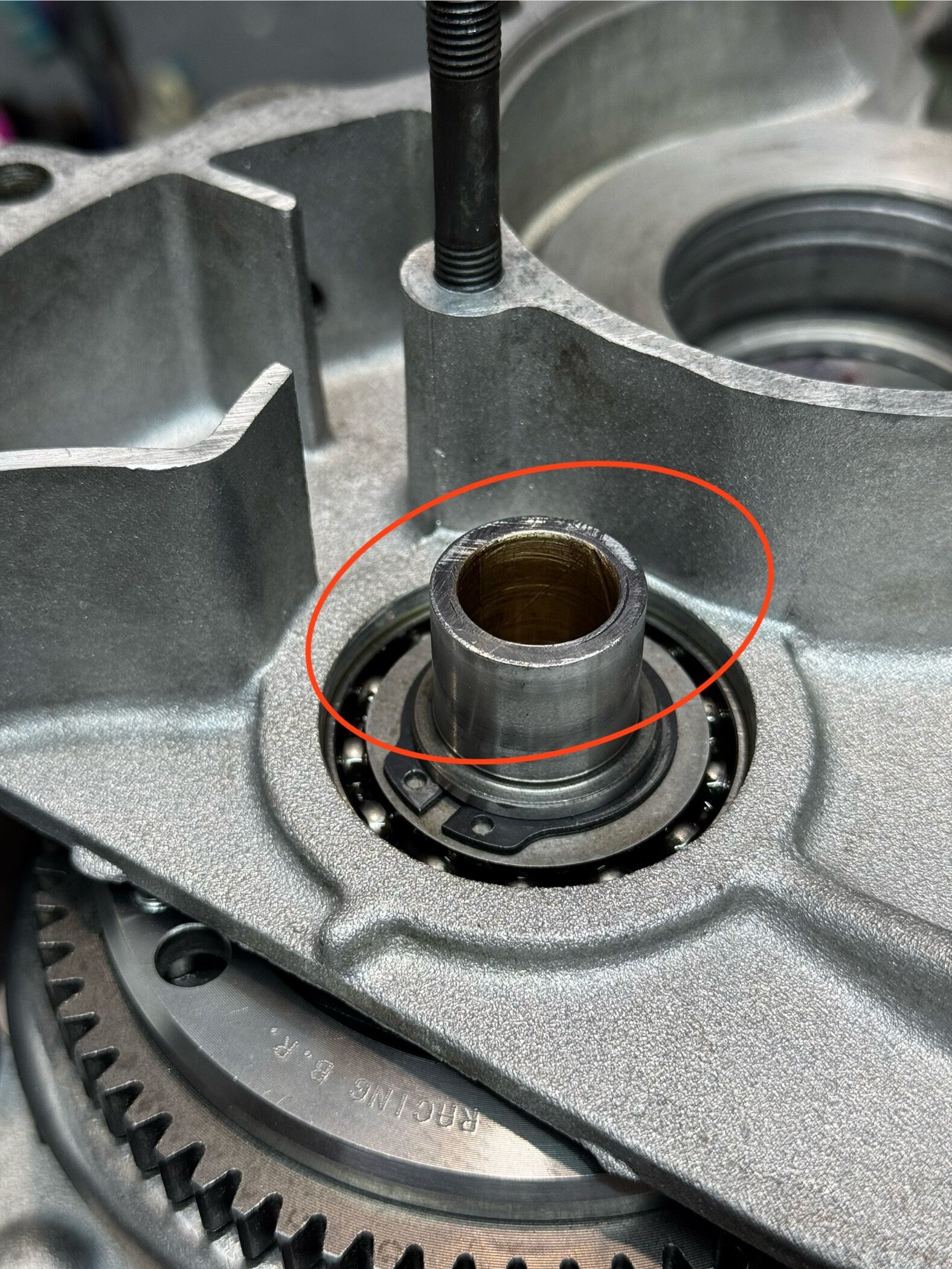And grind down primary for 0.5 mm.