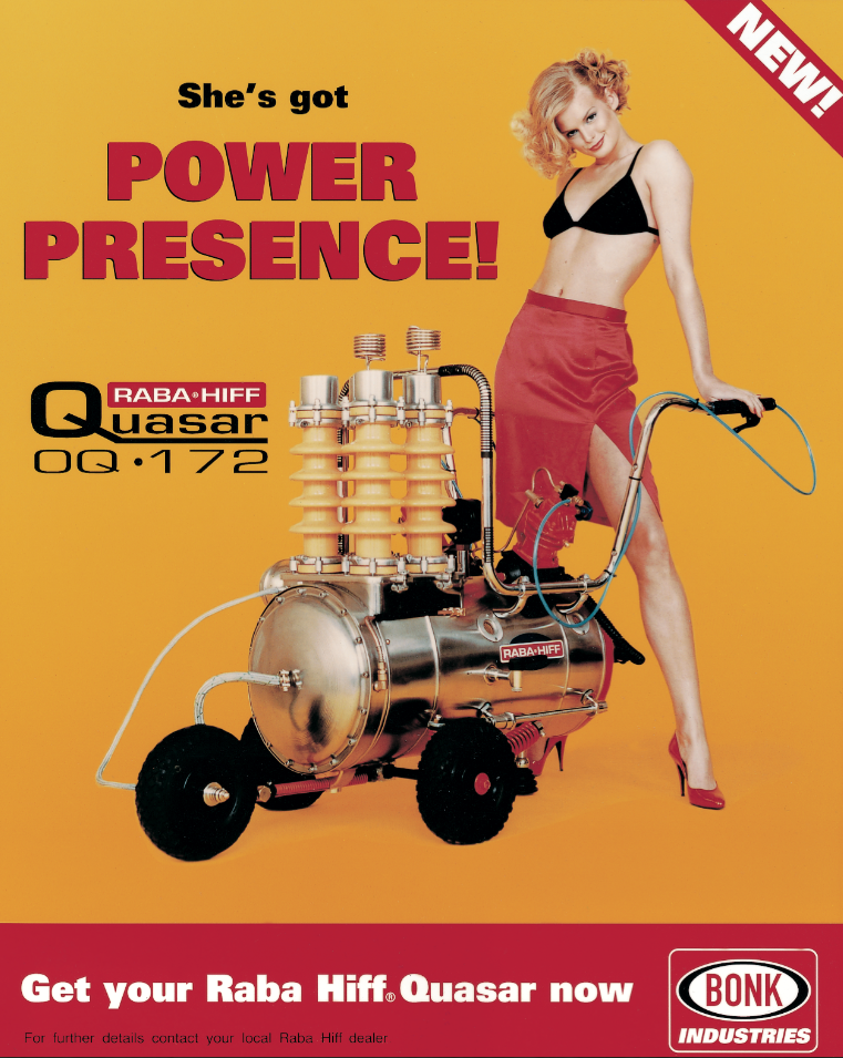 .. And what/who the heck is Bonk? It's an imaginery brand by a Finnish artist Alvar Gullichsen. Here's another example of their "products".... convincing, eh?