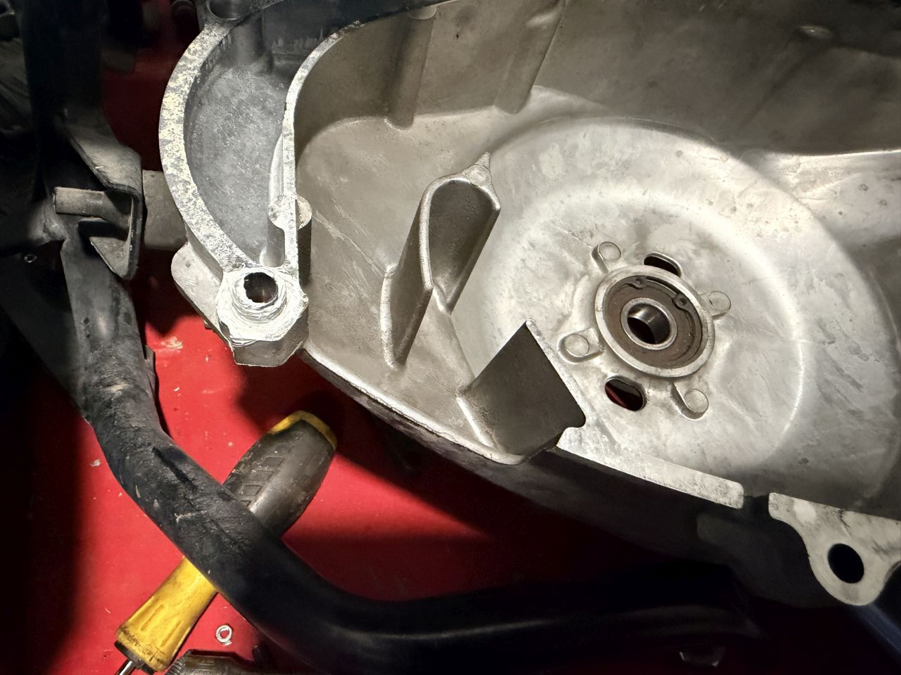 Dowel greasing to avoid corrosion