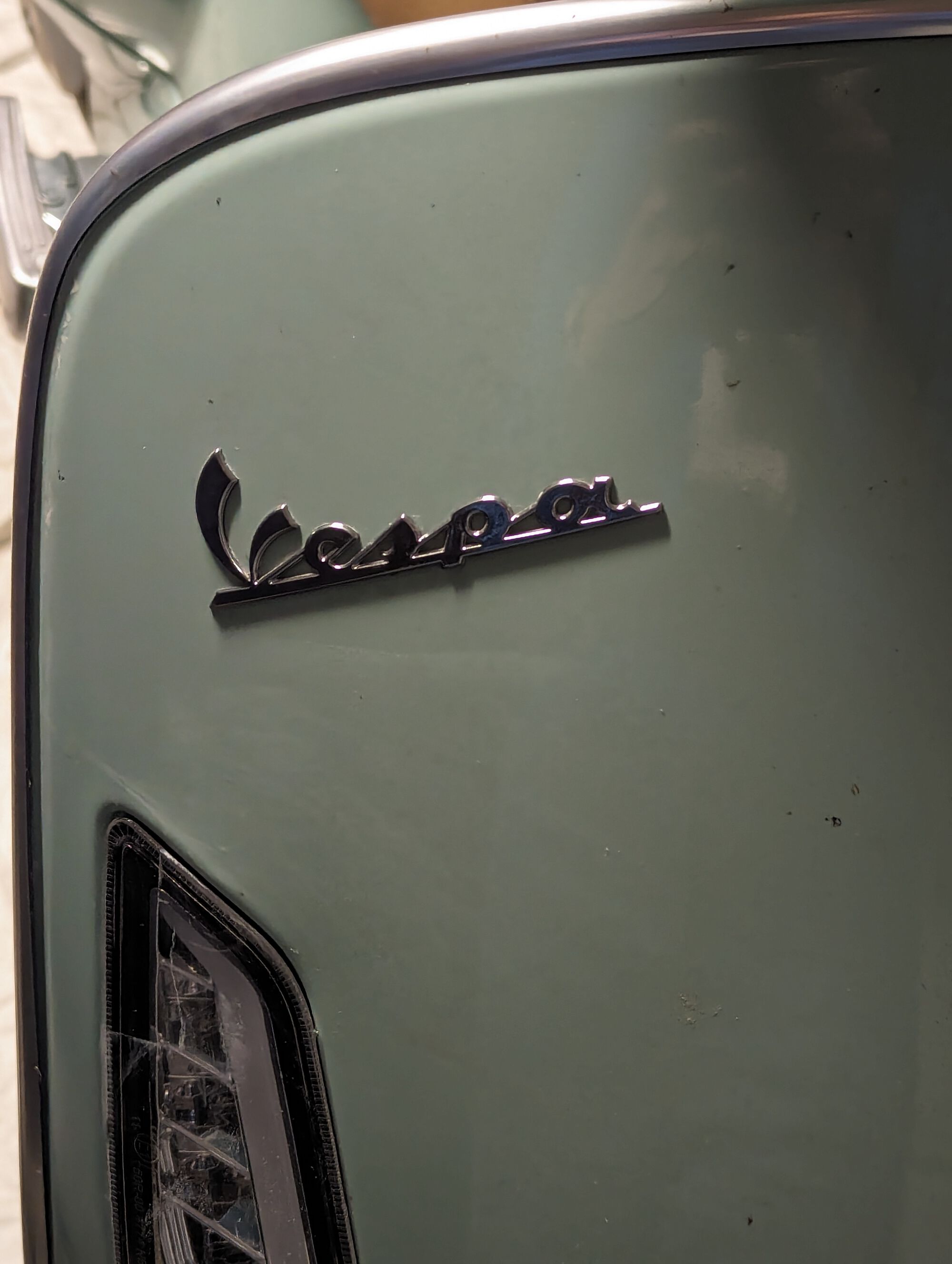 Front corner repaint / new trim