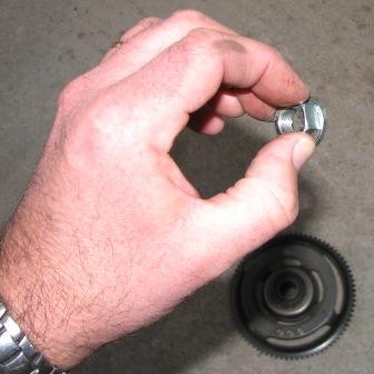 The manual said to replace the nut, but I didn't. Others said they were not too concerned. I will get a new nut next time, and I would have used the loctite, had I known.