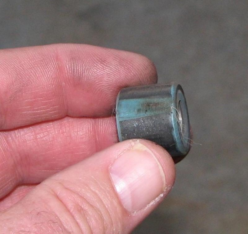Flat spots were worn into the rollers.
Some were worse than others.
Some not too bad.