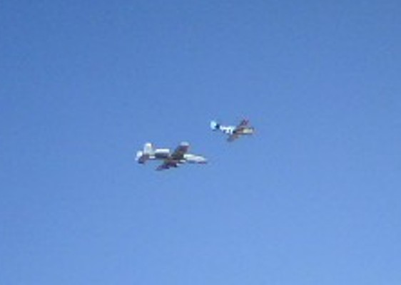 P51 and Warthog.