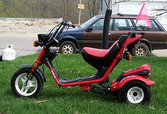 Gyro 50 - my second scooter and car