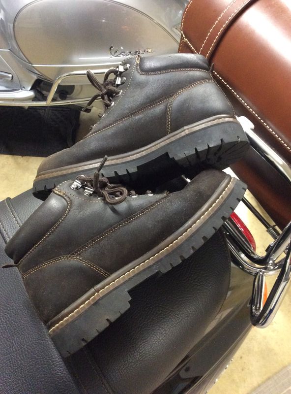 Modern Vespa (Maryland) Sketcher boots women riding shoe size 8