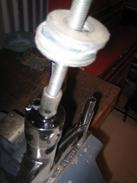 prying with 1/2" rod