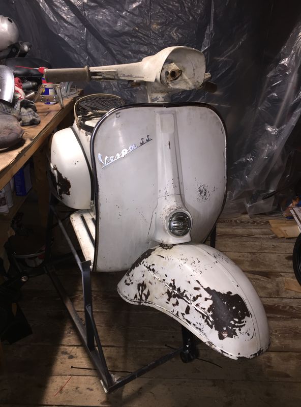 Vespa Rally Engine Modern Vespa : Reviving an old SS - Rally 200 engine Pinasco Flytech