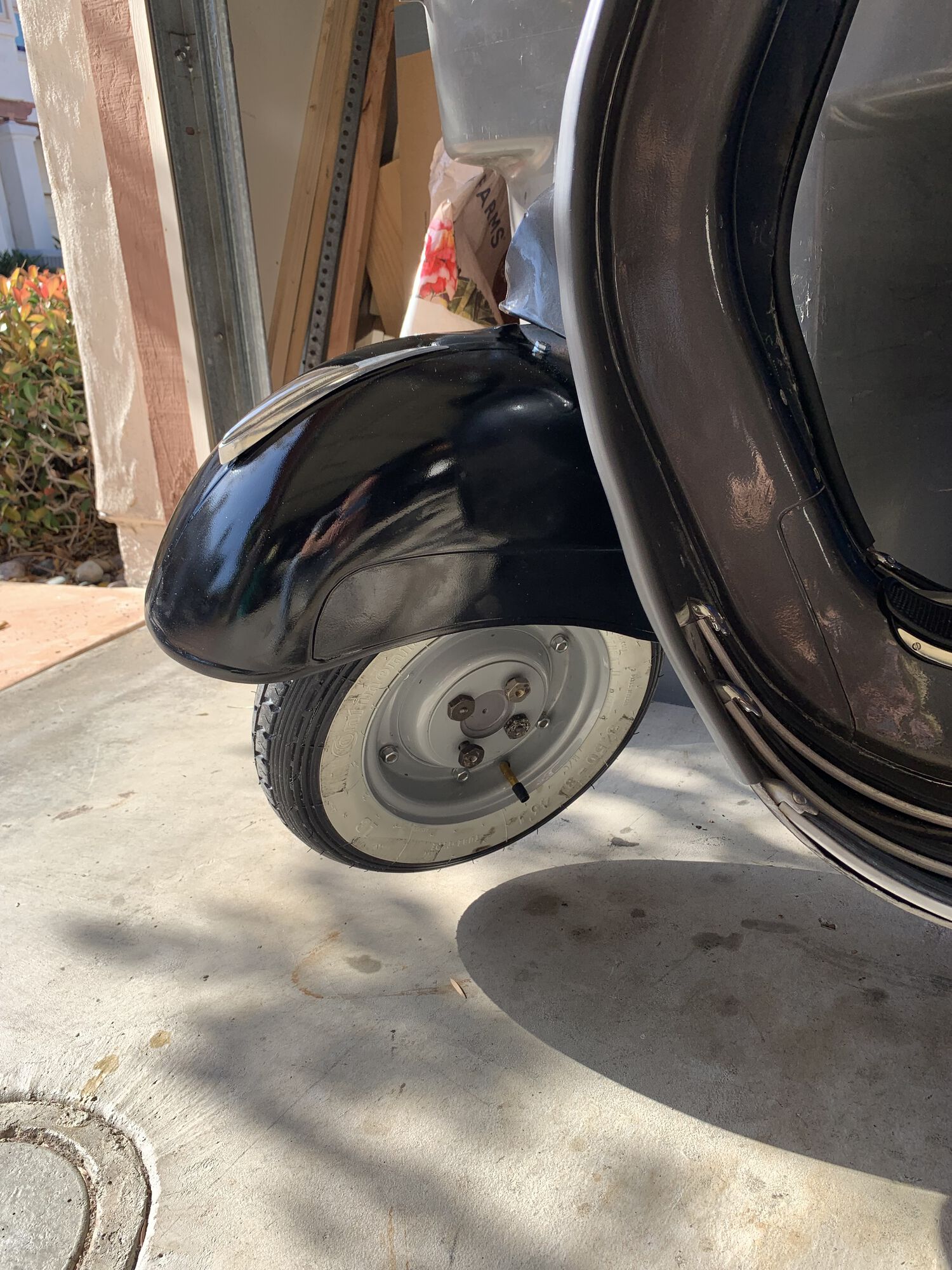 Fender crest and new tube