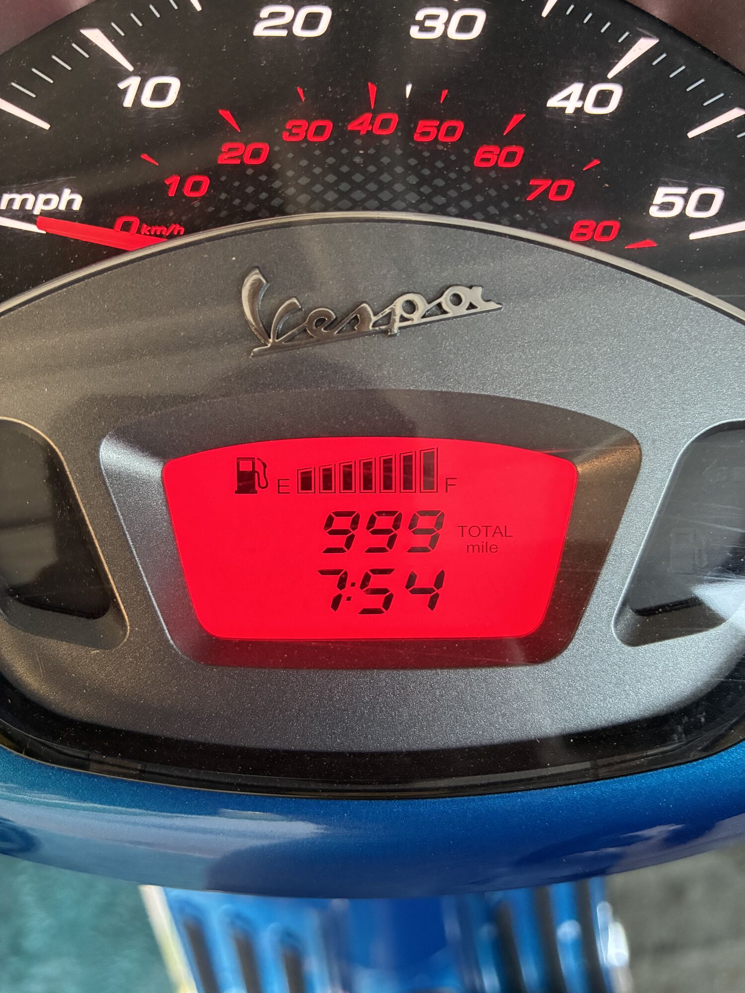 Last of the three digit mileage