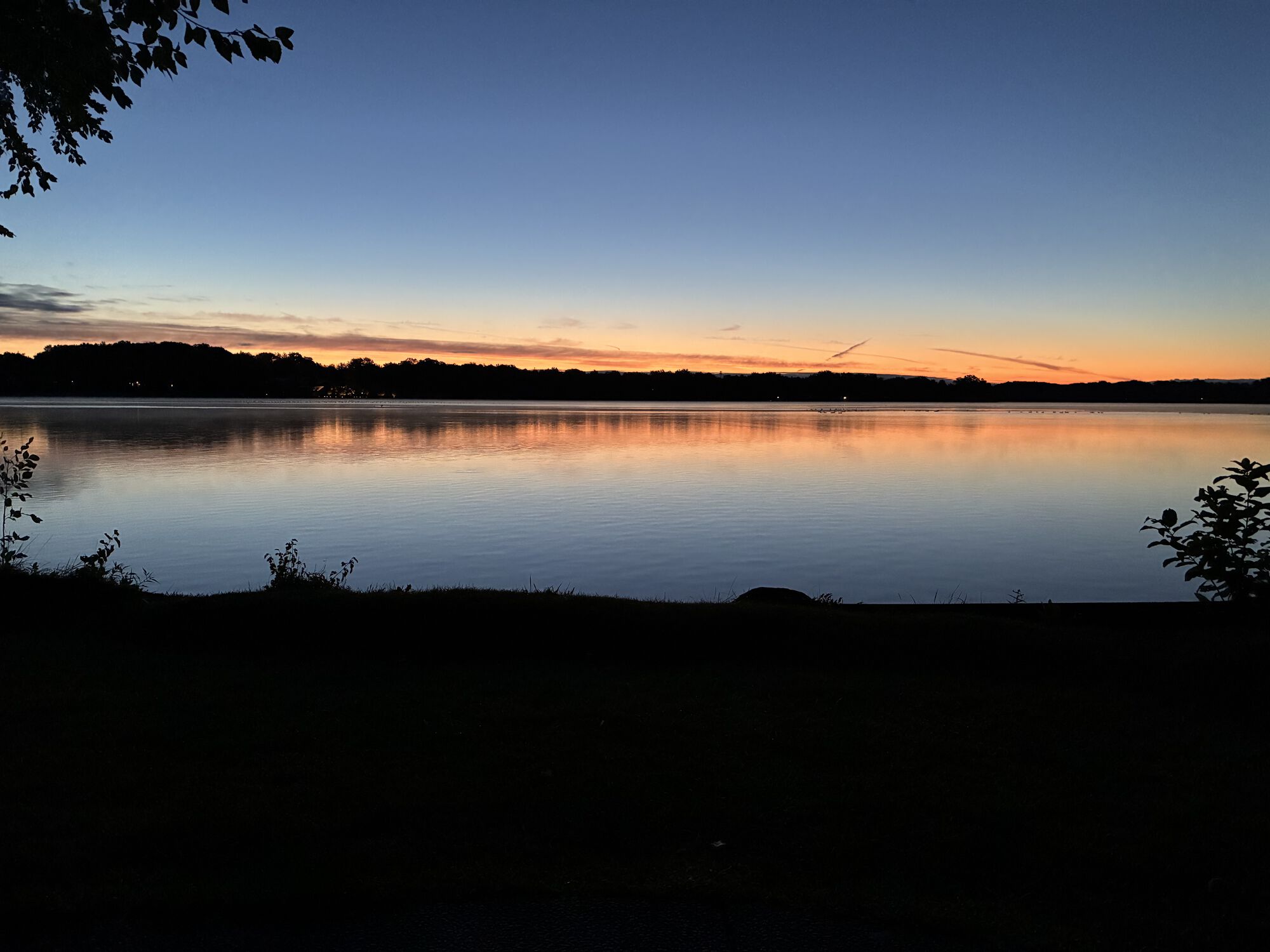 Sunrise at the lake