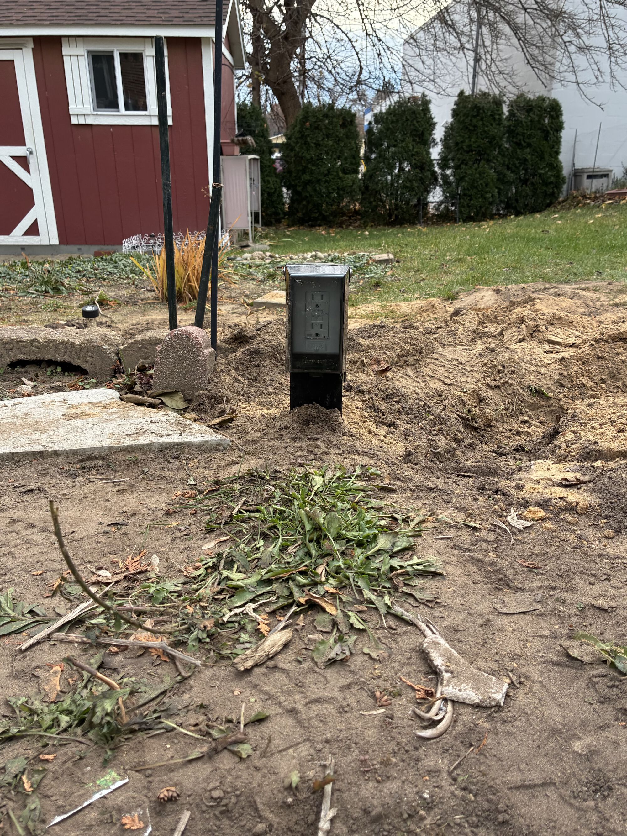 Outdoor stake