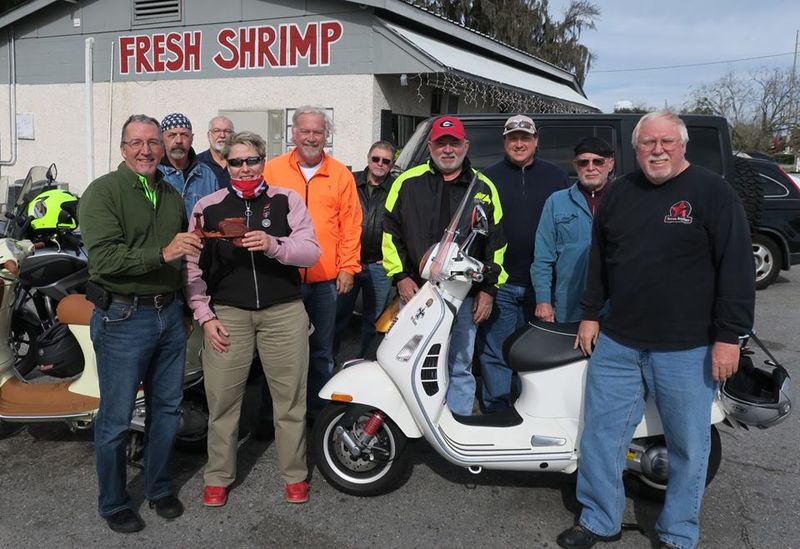 Modern Vespa Jacksonville, Florida Rides Every Tuesday & Sunday