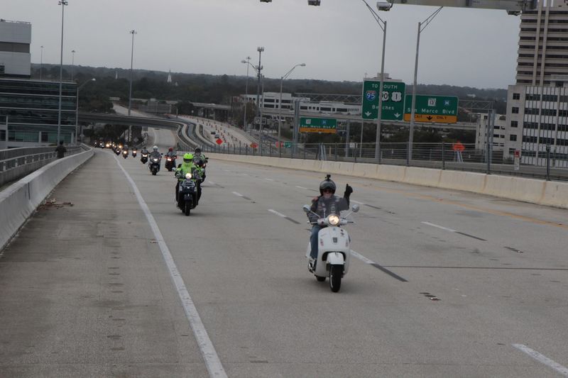 Modern Vespa Jacksonville, Florida Rides Every Tuesday & Sunday