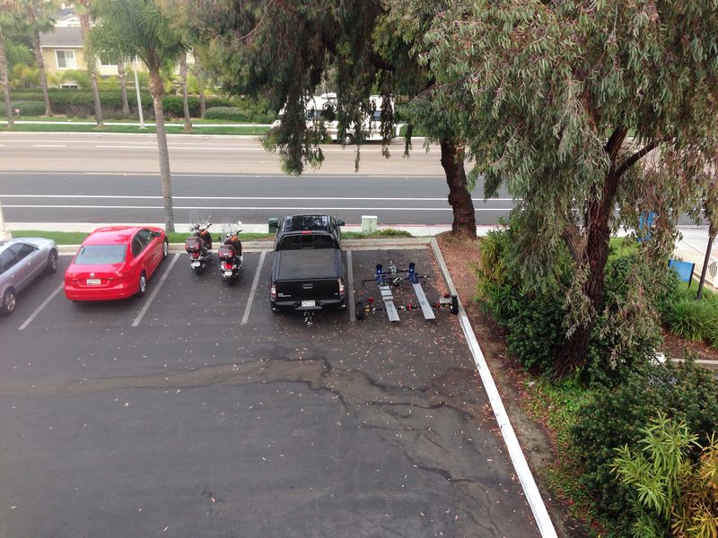 Taking up 3 parking spots sometimes