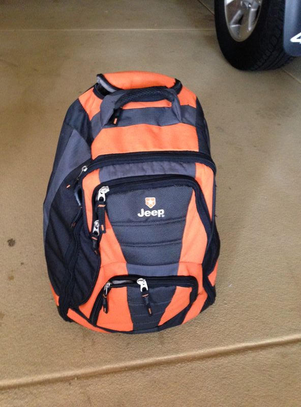 Dedicated backpack with TIAB supplies