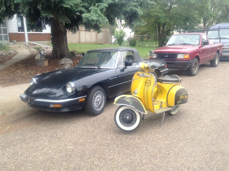Modern Vespa Engine Swap for a 67 ish Vespa 180?