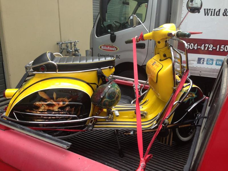 Modern Vespa Engine Swap for a 67 ish Vespa 180?