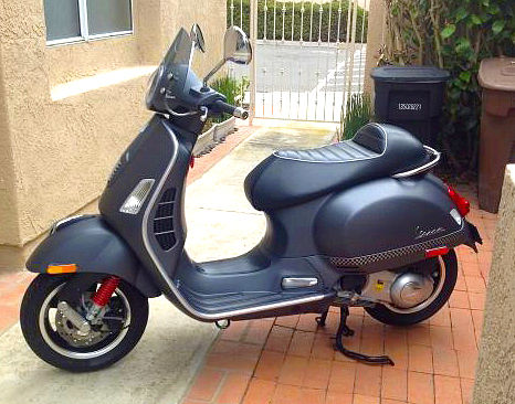2012 Vespa GTS 300 Super (3300 miles and counting)