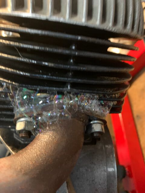 Think we found the leak