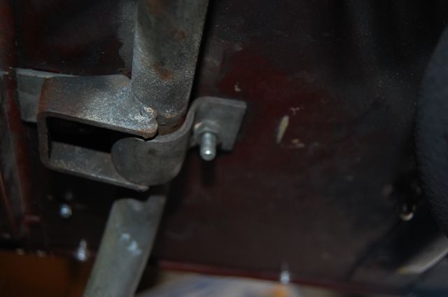 Right side (note pop rivets from earlier floor rail installation)