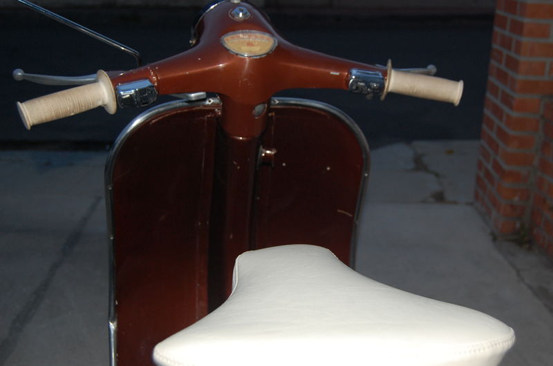 Kinda matches the grips, speedo ...