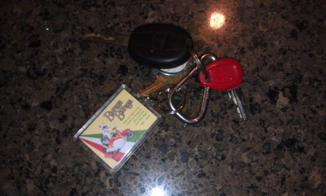 Bunga Bunga is already on my key carabiner. :)