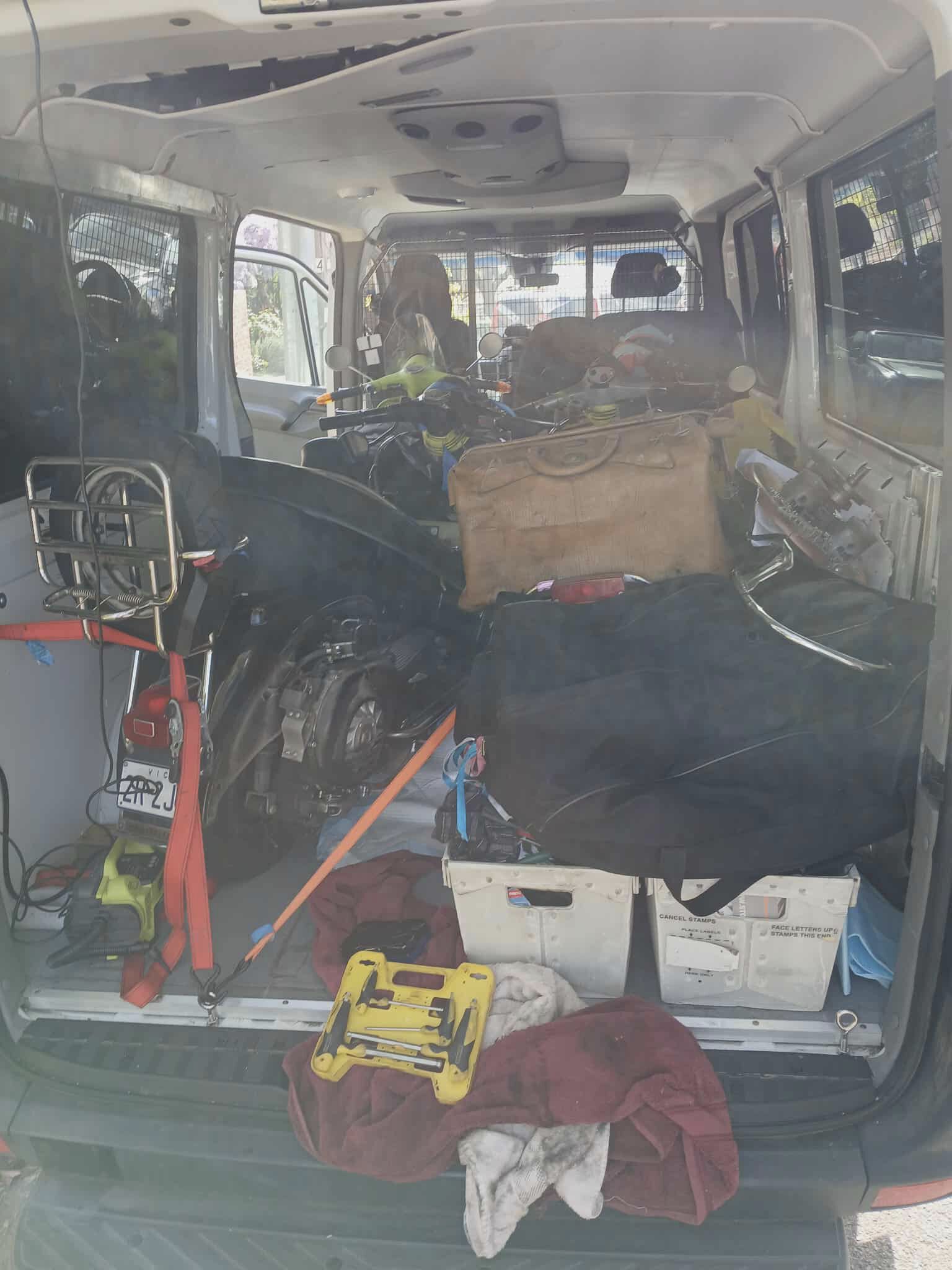 Preparing the Merc! Heaps of space