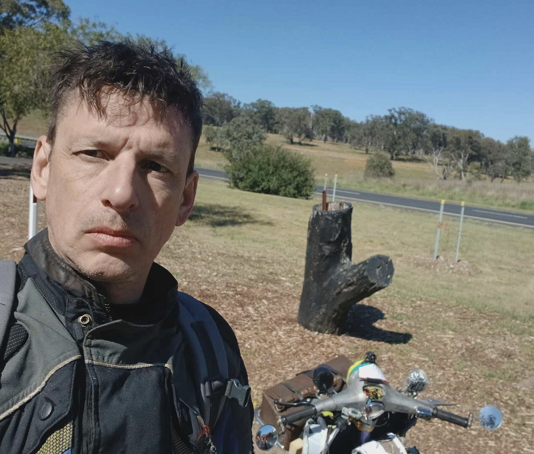 Task: the Black Stump... sadly a day late, but ohh what a wonderful day for a ride