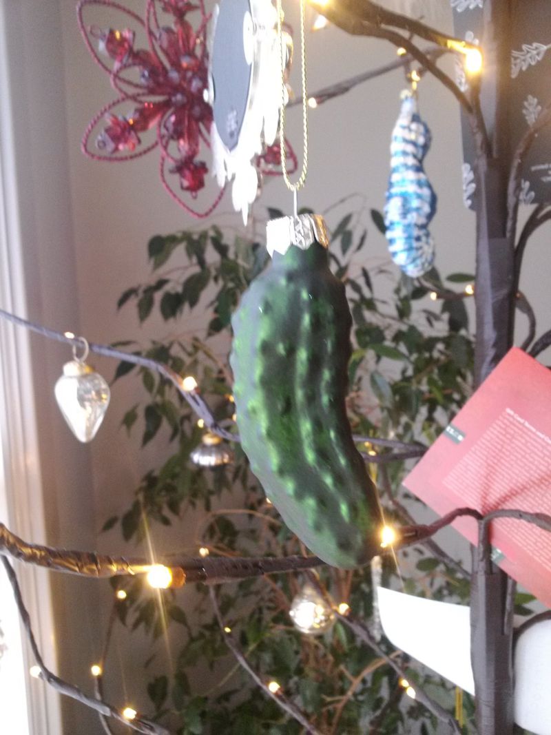 Still my favorite ornament - the Christmas Pickle