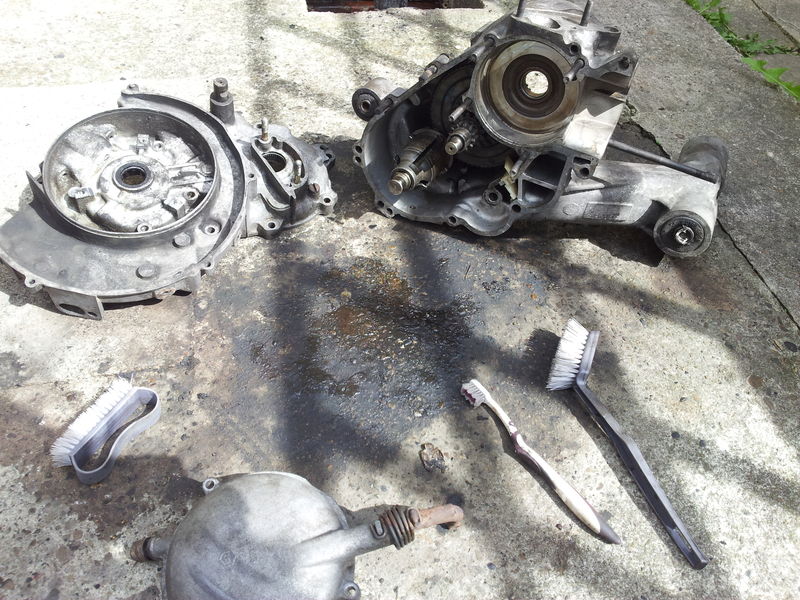 needs another can of brake cleaner
