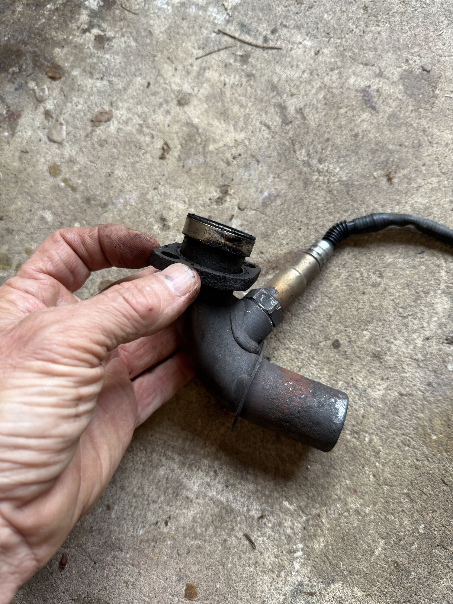 GTS250 exhaust collar removed