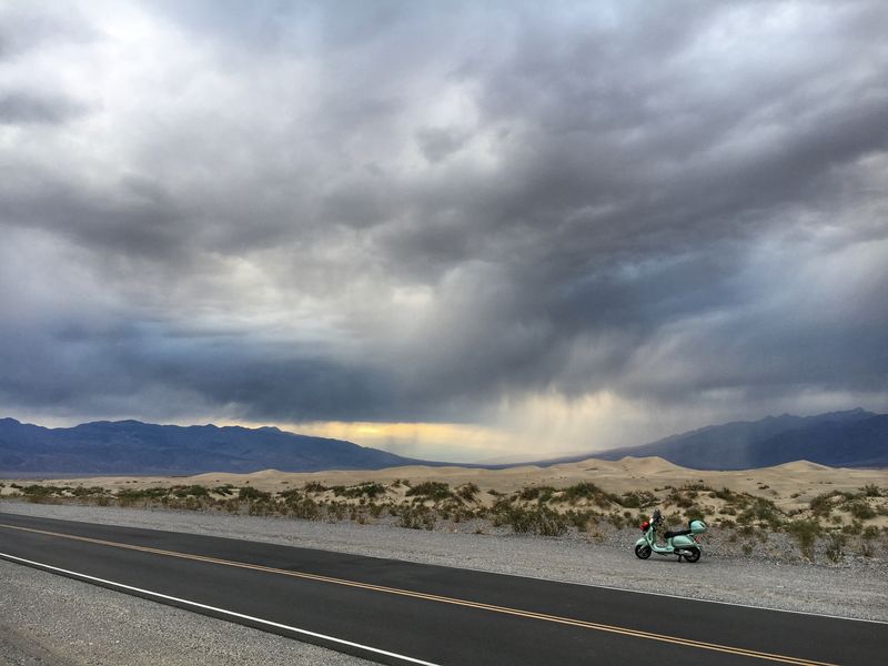 Day 1: Death Valley Sunset. Spent my whole life wanting to visit this place....