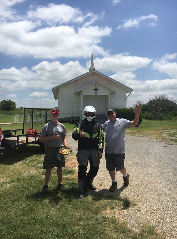 Day 7: Lost Boater, his brother and Brian (?). As with Bill, Cheryl and Doug, a chance to meet Ken drove much of my motivation for this trip. Ken's attitude really kept me afloat through much of this.