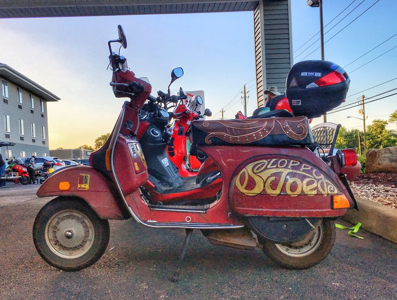 Legend: Scooterista's Sloppy Joe.