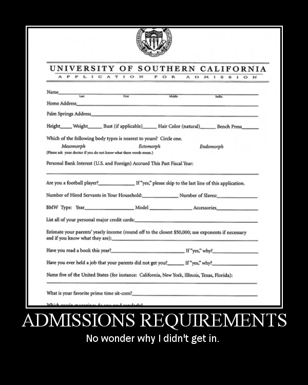 Preppy Admissions Fail
